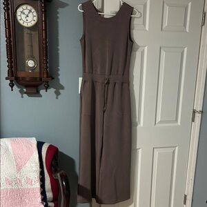 SPANX Sleeveless Jumpsuit in Taupe